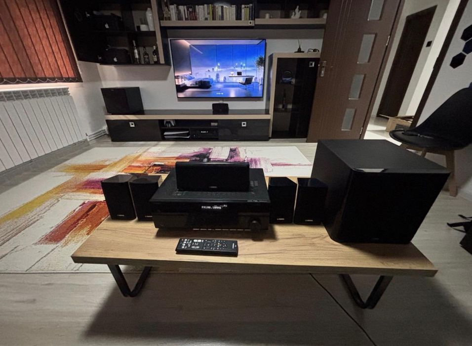 Home cinema Yamaha HTR 2071 + boxe NS SW 40