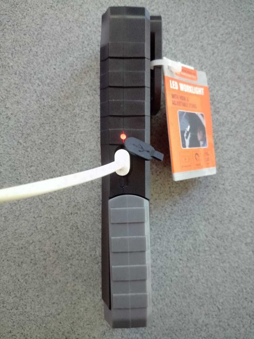 Lanterna+lampa de lucru Werckmann,2 in 1, reincarcabila