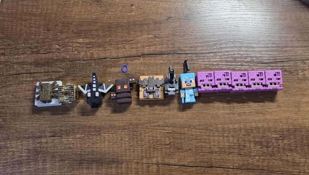 Фигурки киндер джой майнкрафт kinder joy minecraft