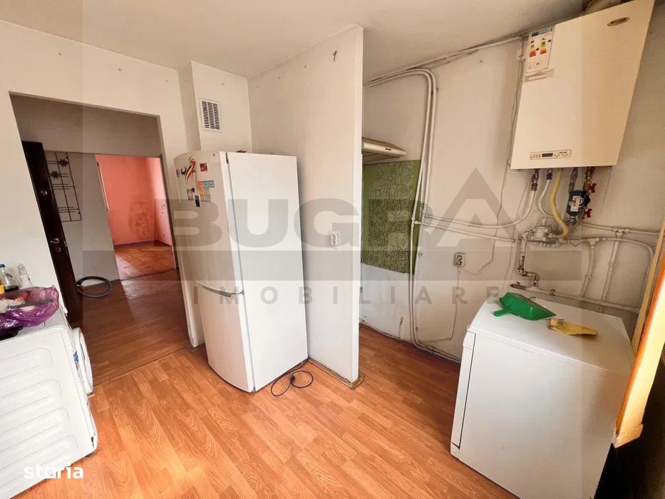 Apartament cu 4 camere, decomandat, 80 mp, zona Grigore Alexandrescu