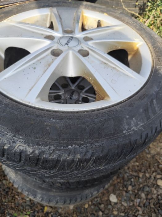 Set 4 Jante aluminiu cu anvelope iarnă 205/55R16 gama wäg. 5X112.