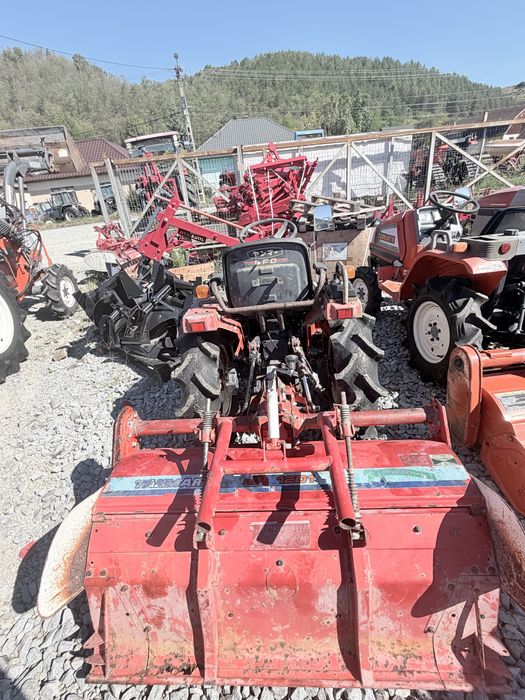 Yanmar  KE-3 4x4 – Tractor Jappnez  cu freza de sol