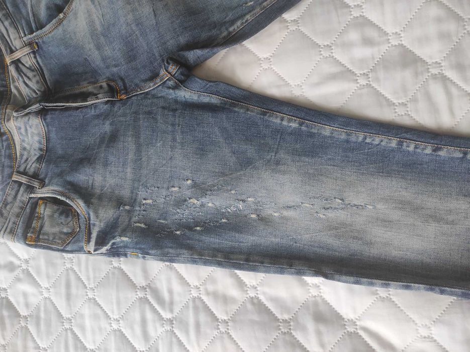 Дънки сини М размер