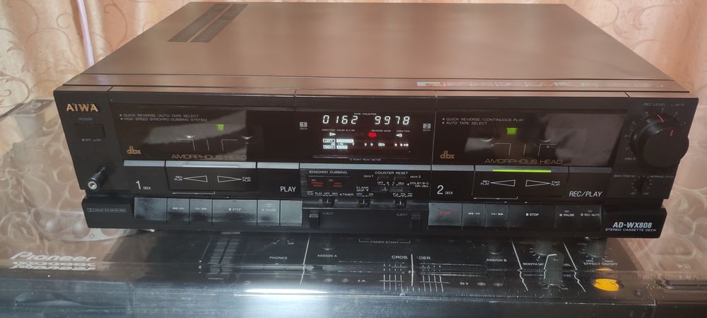 Deck casete Aiwa AD-WX808 dbx