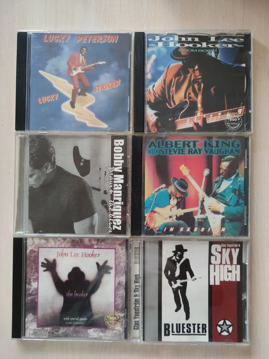 Аудио компакт диски рок, блюз, поп