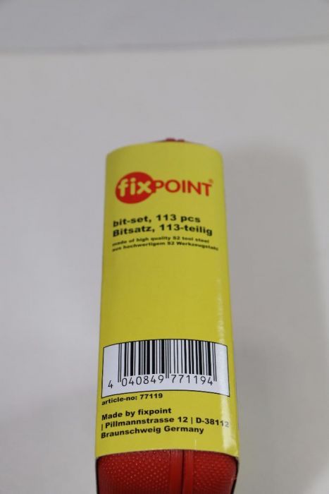 комплект битове, накрайници 113 бр., немски, внос от Германия