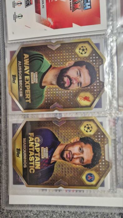 Продавам карти Match Attax сезон 2025/2026