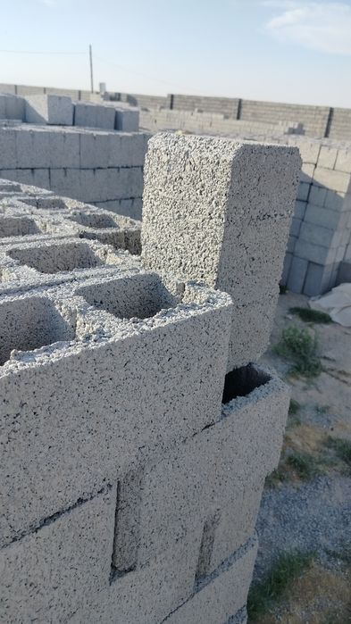 Сапалы Шлакоблок пресавой гладкыйй