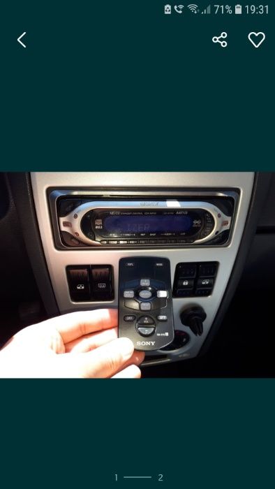 MP3 SONY CDX-MP40 cu telecomanda