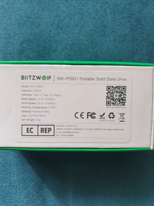 SSD накопитель 256 GB