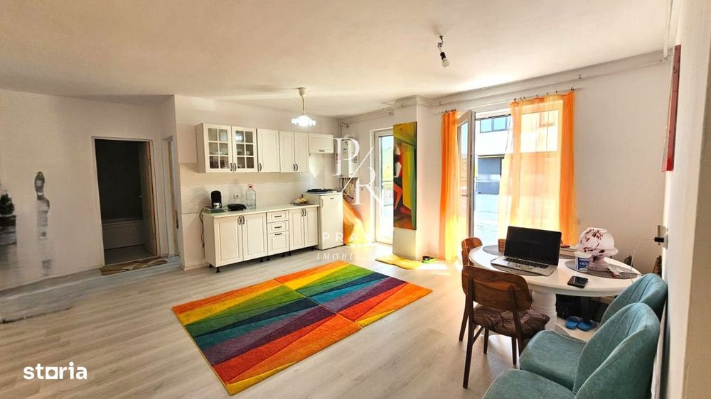 Apartament 3 camere de inchiriat,  bloc nou, terasa 80 mp,  Tineretulu