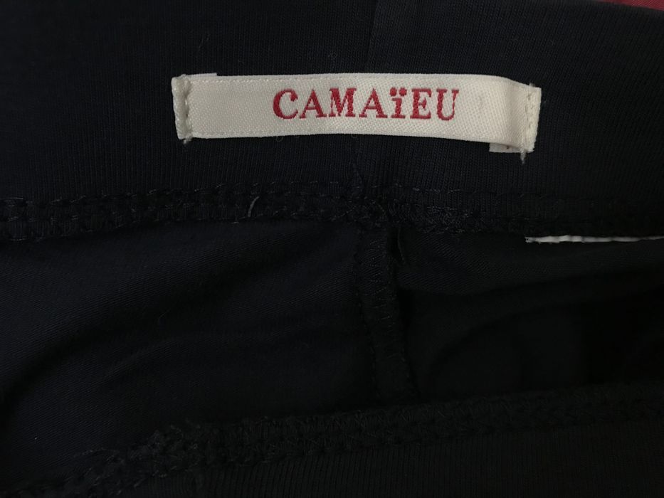 Colanți 3 sferturi bleumarin Camaieu