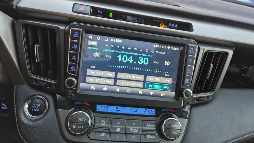 9" Мултимедия/Навигация Android 14, Toyota Rav4 (2013-2018)