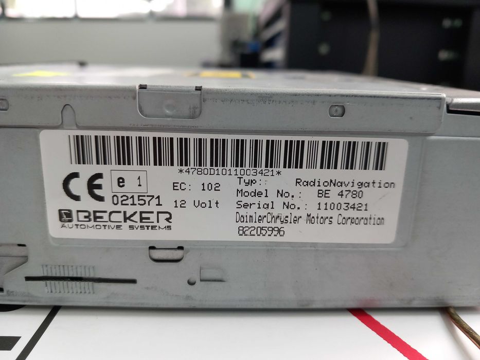 Becker Mercedes navigation