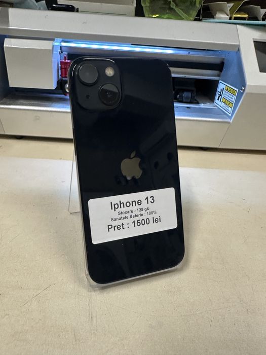 Iphone 13 / 128 gb / 100 % baterie / folie sticla cadou