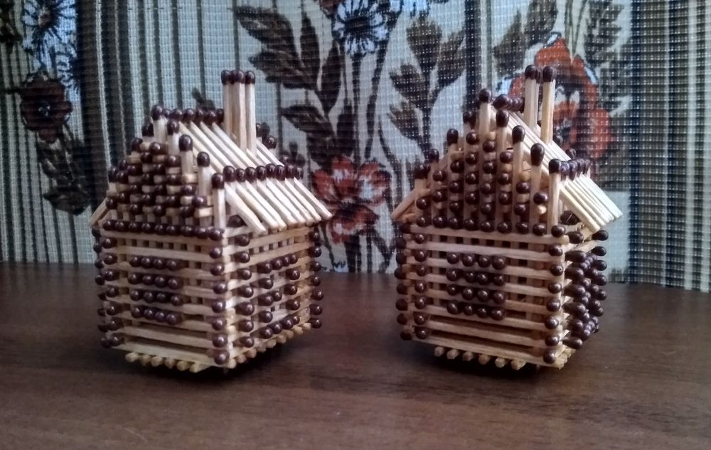 Сувенир - Домик из Спичек