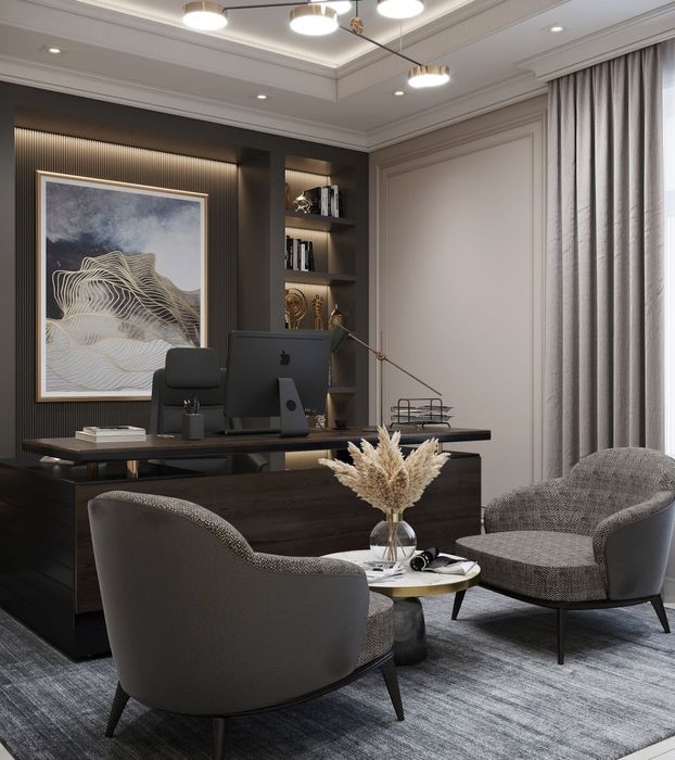 дизайн интерьер офис кабинет директор