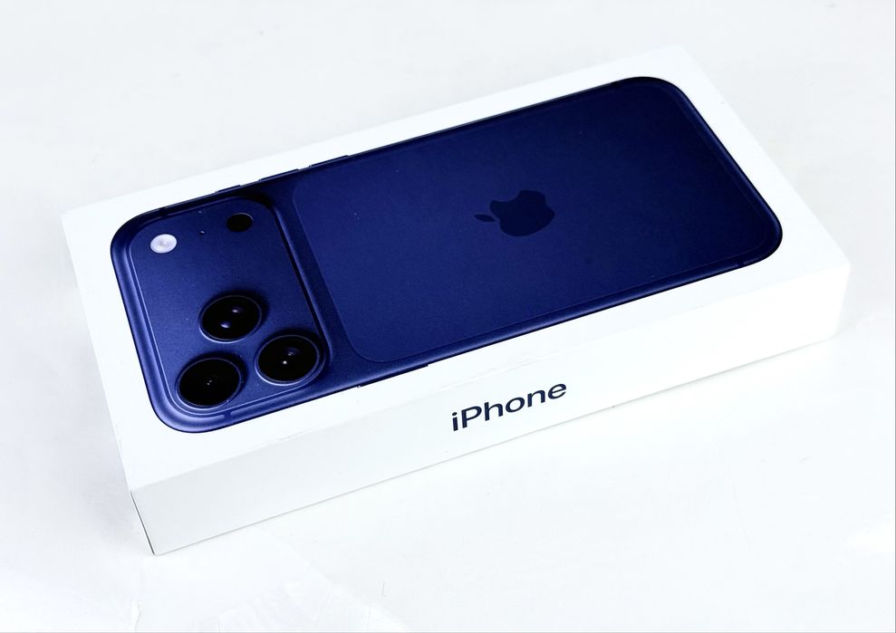 НОВ! Apple iPhone 17 Pro Max 256GB Deep Blue Гаранция!