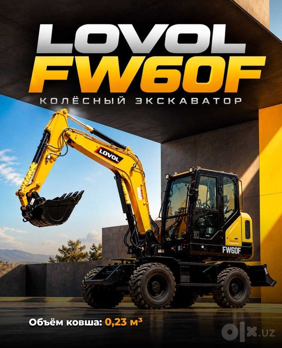 Hamma kutgan aparat matorlik LOVOL FW60F 30 oylik nasiya savdo asosida