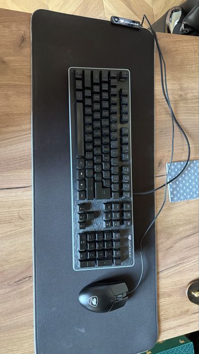 Office uchun Lenovo PC va RGB yoritkichli klaviatura va sichqoncha