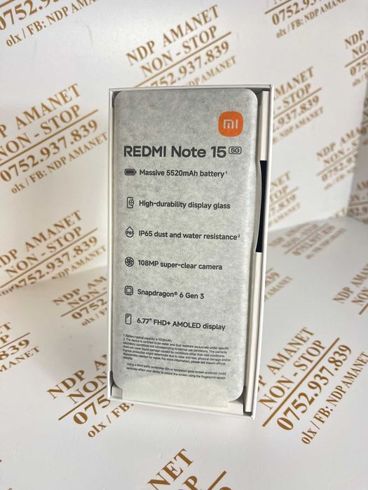NDP Amanet NON-STOP Bld.Iuliu Maniu 69 REDMI NOTE 15 (51745)