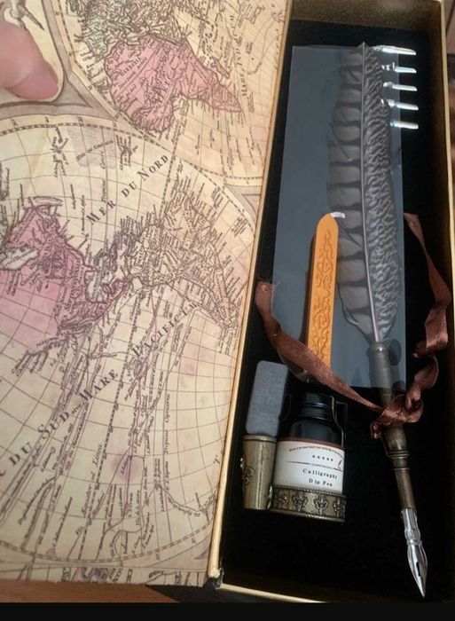 Ретро КАЛИГРАФСКИ комплект* Перодръжка* Оригинална опаковка