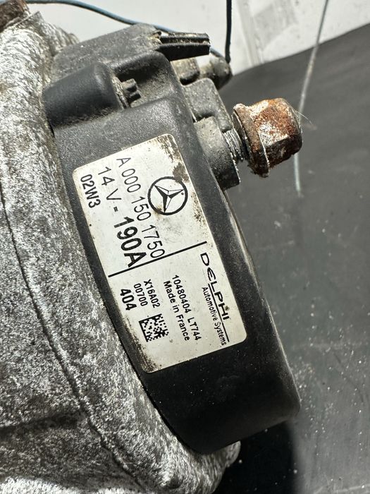 Alternator Mercedes ML 270cdi 2.7 cdi A0001501750 E-Class W210 E220