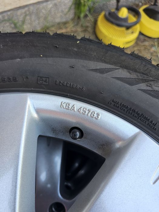 алуминиеви джанти KBA45783 Volkswagen c монтирани гуми 205/55 R16