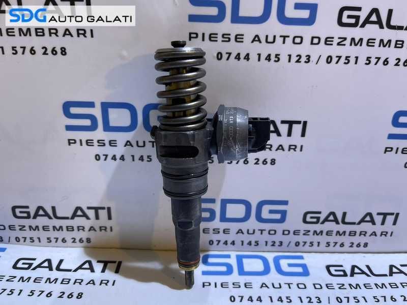 Injector Injectoare Pompa Pompe Diuza Audi A3 8P 1.9 TDI BKC BXE 2004 - 2013 Cod 038130073AG 0414720215 [M9112]