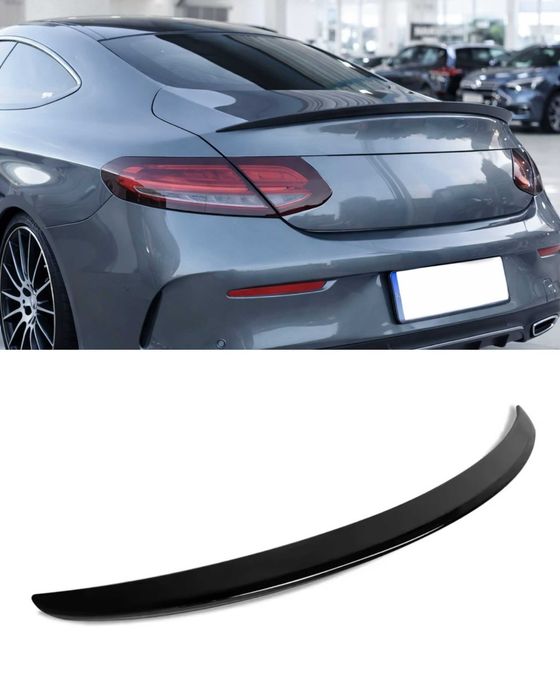 Амг лип спойлер за багажник мерцедес ц205 ц класа купе / mercedes c205 amg spoiler c class coupe / добавка