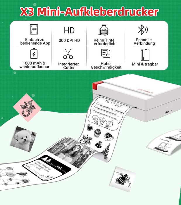 Мини принтер ORGBRO за смартфон