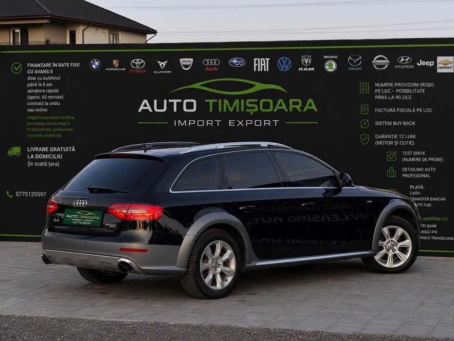 Audi A4 Allroad S-Line 2.0 TFSI 225 CP 2015 Euro 6 Automata 4x4 Finantare Livrare
