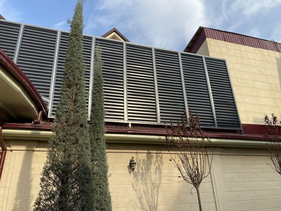 ЖАЛЮЗИ металлические забор jalyuzi zabor