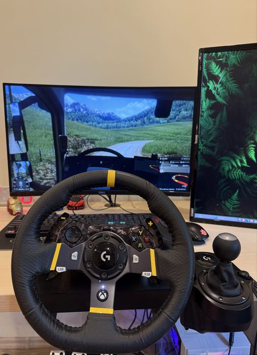 Vand Volan Logitech G920 + schimbator