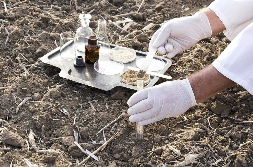 Tuproqni tahlil qilish markazi / Центр анализа почвы