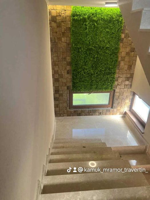 Подпрозоречни первази Мрамор Смирна - 16 Евро л.м. с фаска и водобран