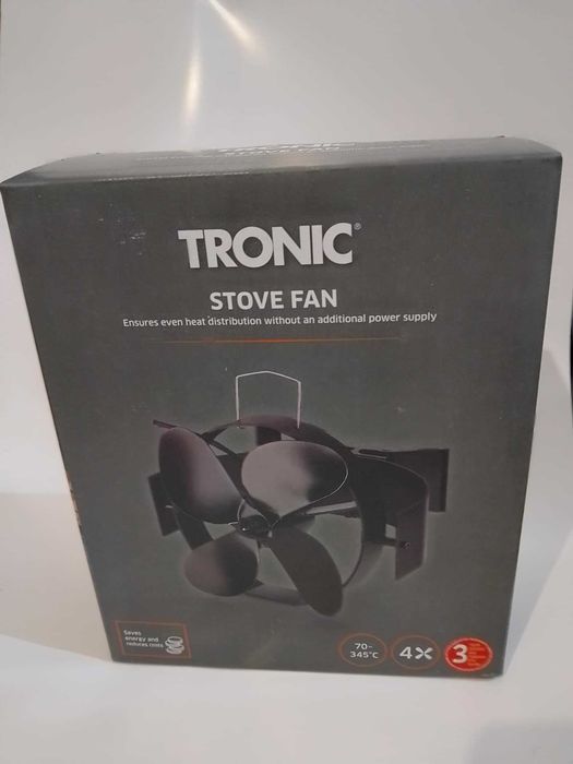 Вентилатор за камина или печка. Без допълнително захранване.