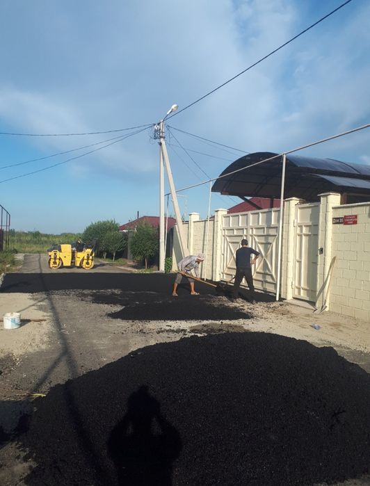 Укладка Асфальта Асфальтирование Алматы и Обл