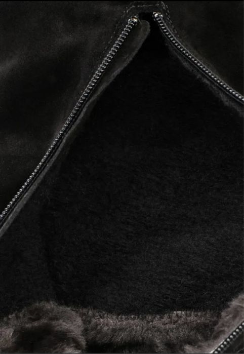 Замшевые ботфорты