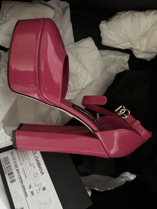 Dolce cabbana туфули на платформе