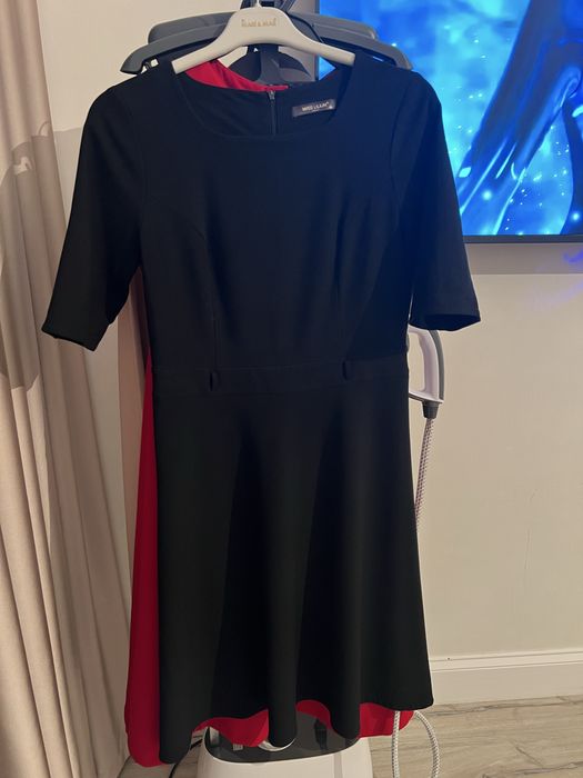 Платье офисное, 46 размер, 5000тг.