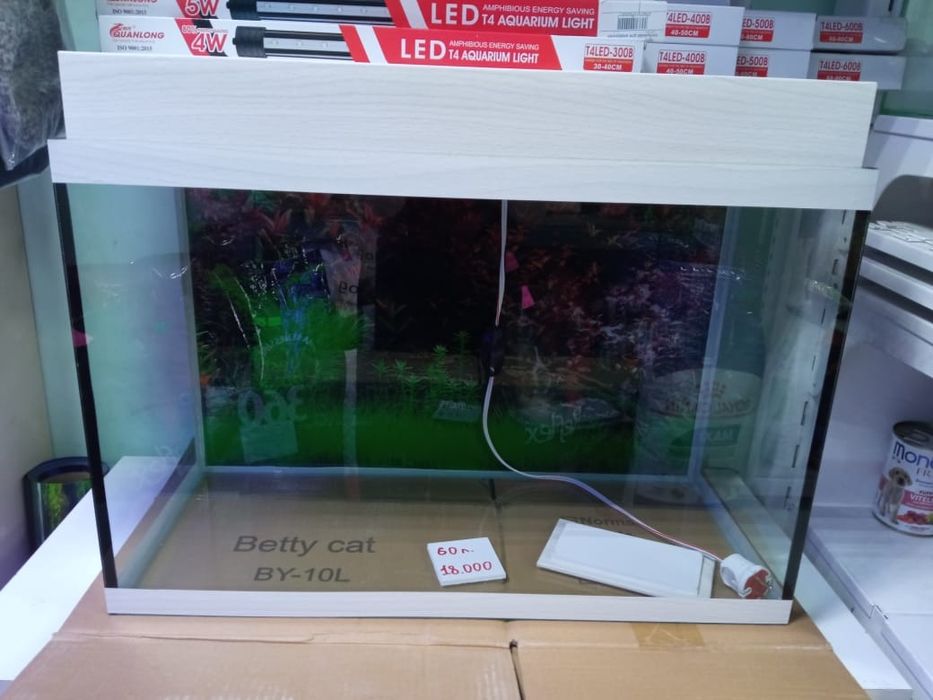 Аквариумы, фильтры, рыбки