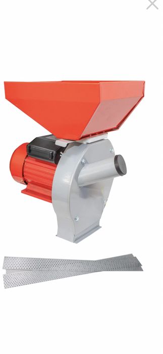 Moară electrică cereale și porumb cu cuvă mare Polonia 3,9 kw /3200rpm