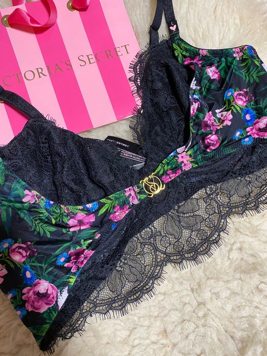 Суитен-бюстие мек без push-up victorias secret