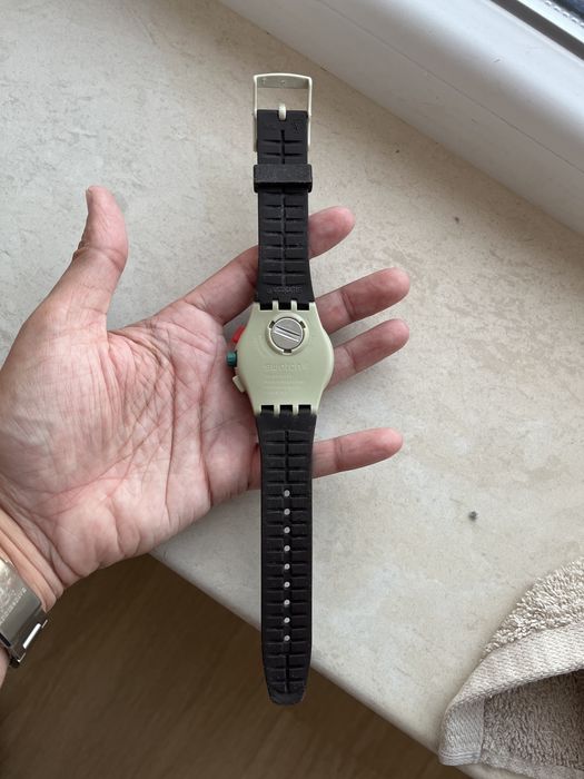Swatch obsidian часовник