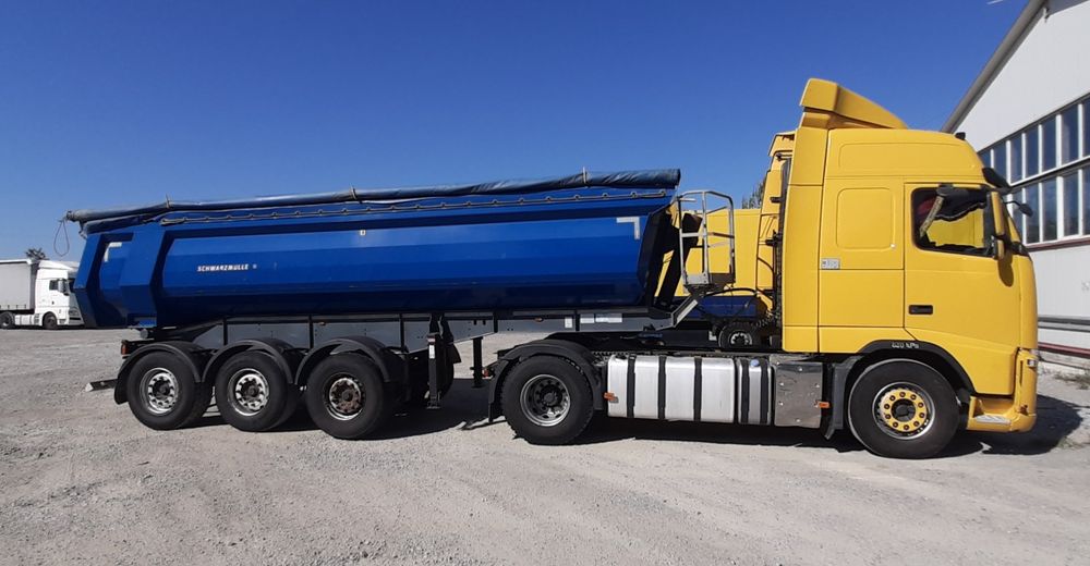 Ansamblu VOLVO 2011 EEV + bascula SCHWARZMULER HARDOX din 2015