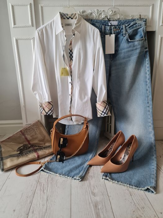 Нови дънки Zara  с етикет