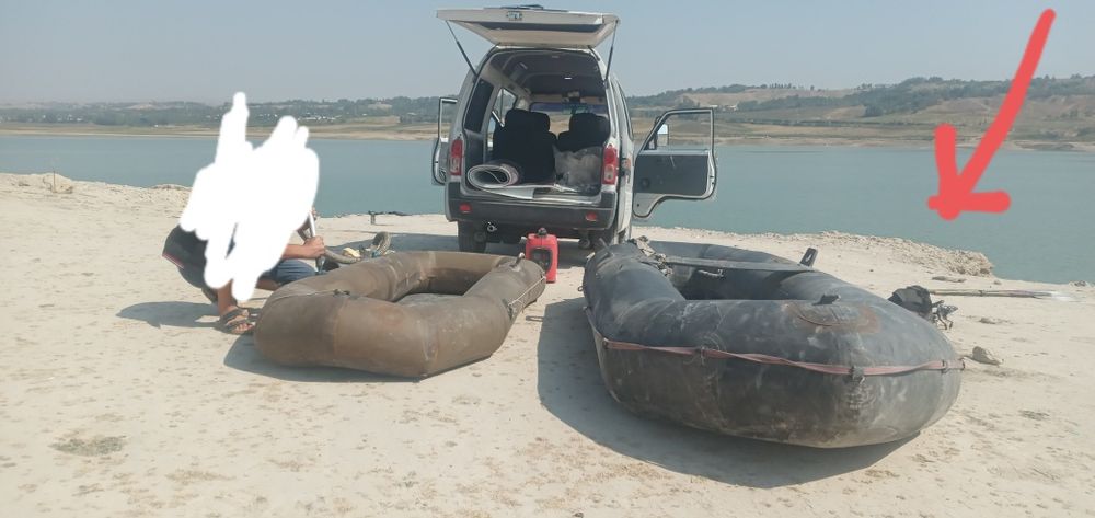 Лодка надувная большая хорошая НДЛ NDL