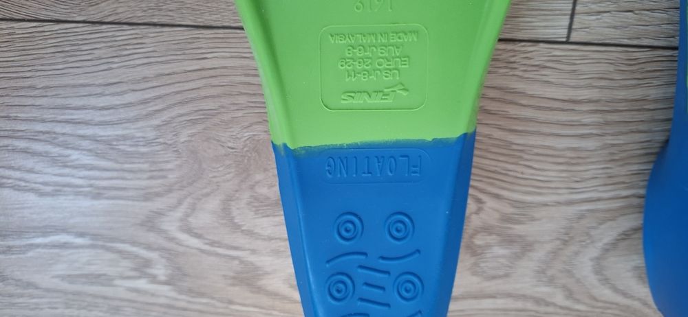 Labe inot Finis albastru verde 26-29