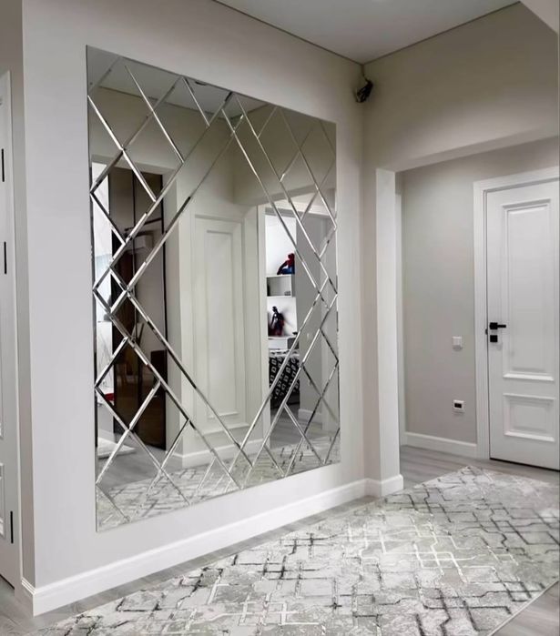 Oyna kesish xizmati. Rombik oyna.